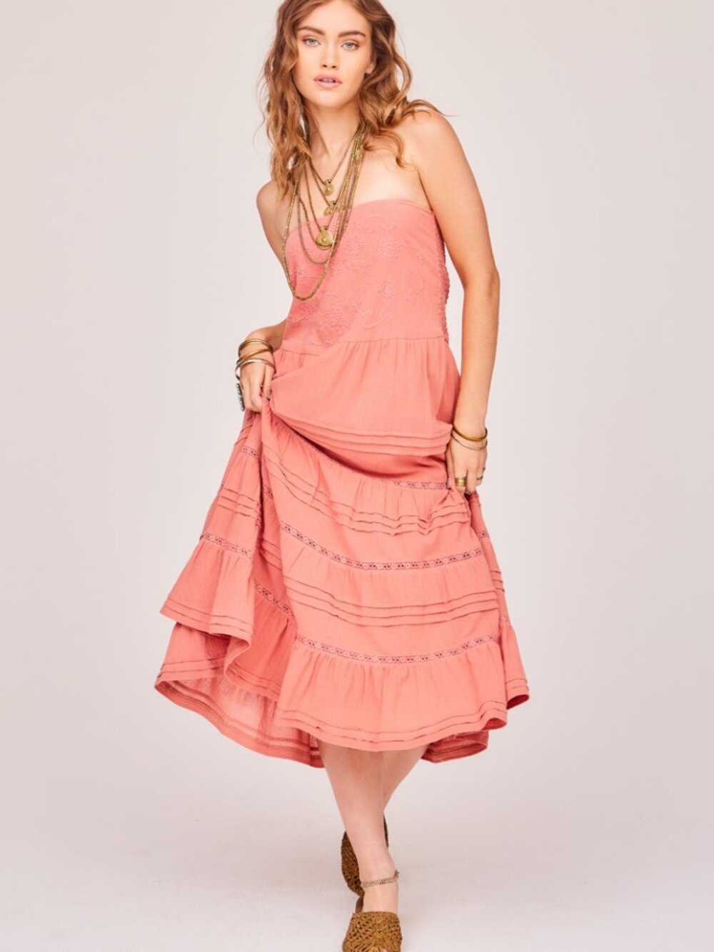 Jen's Pirate Booty NWT Paia Bergman Maxi Skirtdress